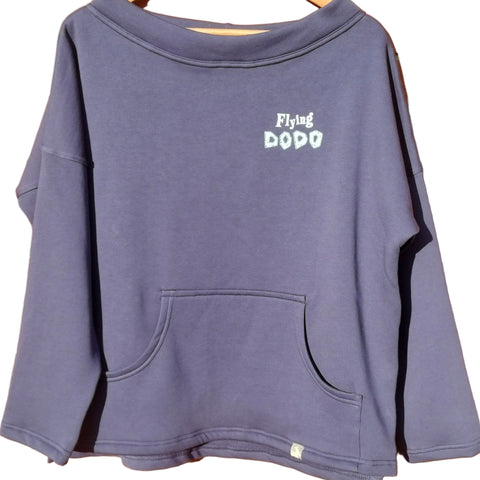 Classic Dodo Boatneck Sweatshirt - Indigo