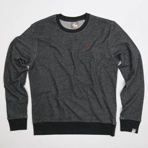 Men's Organic Cotton 'Lure' Sweatshirt - Slate - Flying Dodo Clothing Company Cornwall