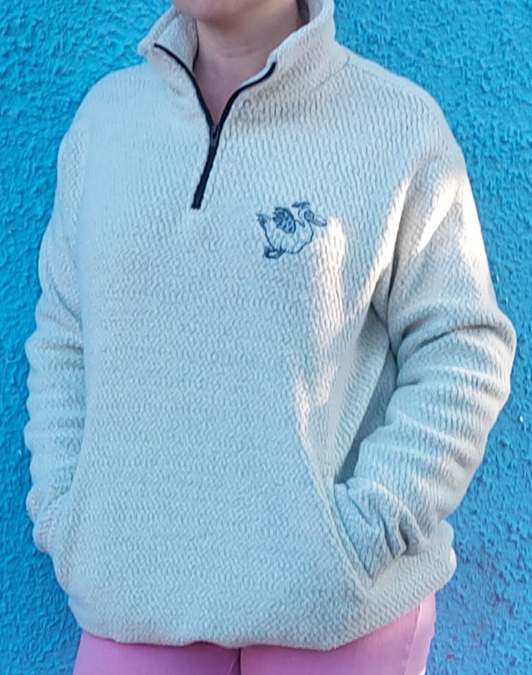Unisex 3/4 Zip Tecnowool Fleece