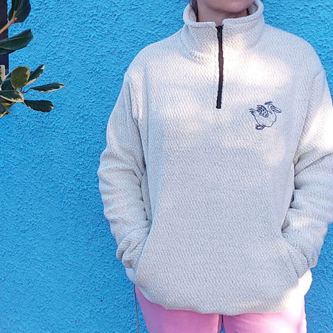 Unisex 3/4 Zip Tecnowool Fleece