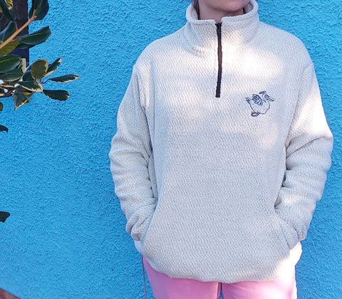 Unisex 3/4 Zip Tecnowool Fleece