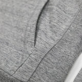 Men's Organic Cotton Heavyweight 'Bolster' Hoodie - Granite - Flying Dodo Clothing Company Cornwall