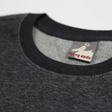 Men's Organic Cotton 'Lure' Sweatshirt - Slate - Flying Dodo Clothing Company Cornwall