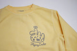 Women's 'Speckle Dodo' Sweatshirt - Butter - Flying Dodo Clothing Company Cornwall