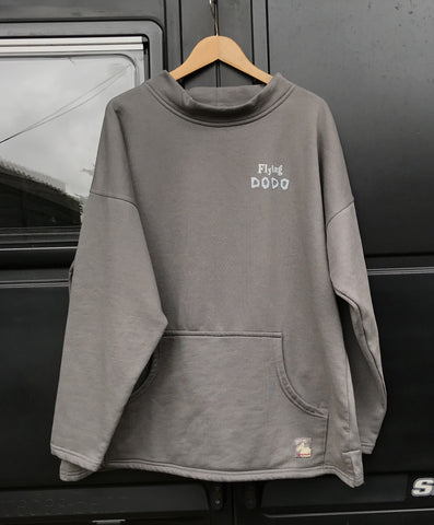 Men's Boatneck Sweatshirt - Pebble Grey