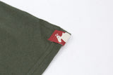Men's Organic Cotton 'Square Dodo' T-Shirt - Lentil Green - Flying Dodo Clothing Company Cornwall
